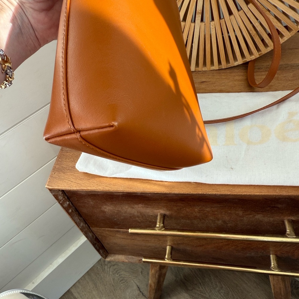 Chloe micro sense bag in caramel - Picture 12 of 15